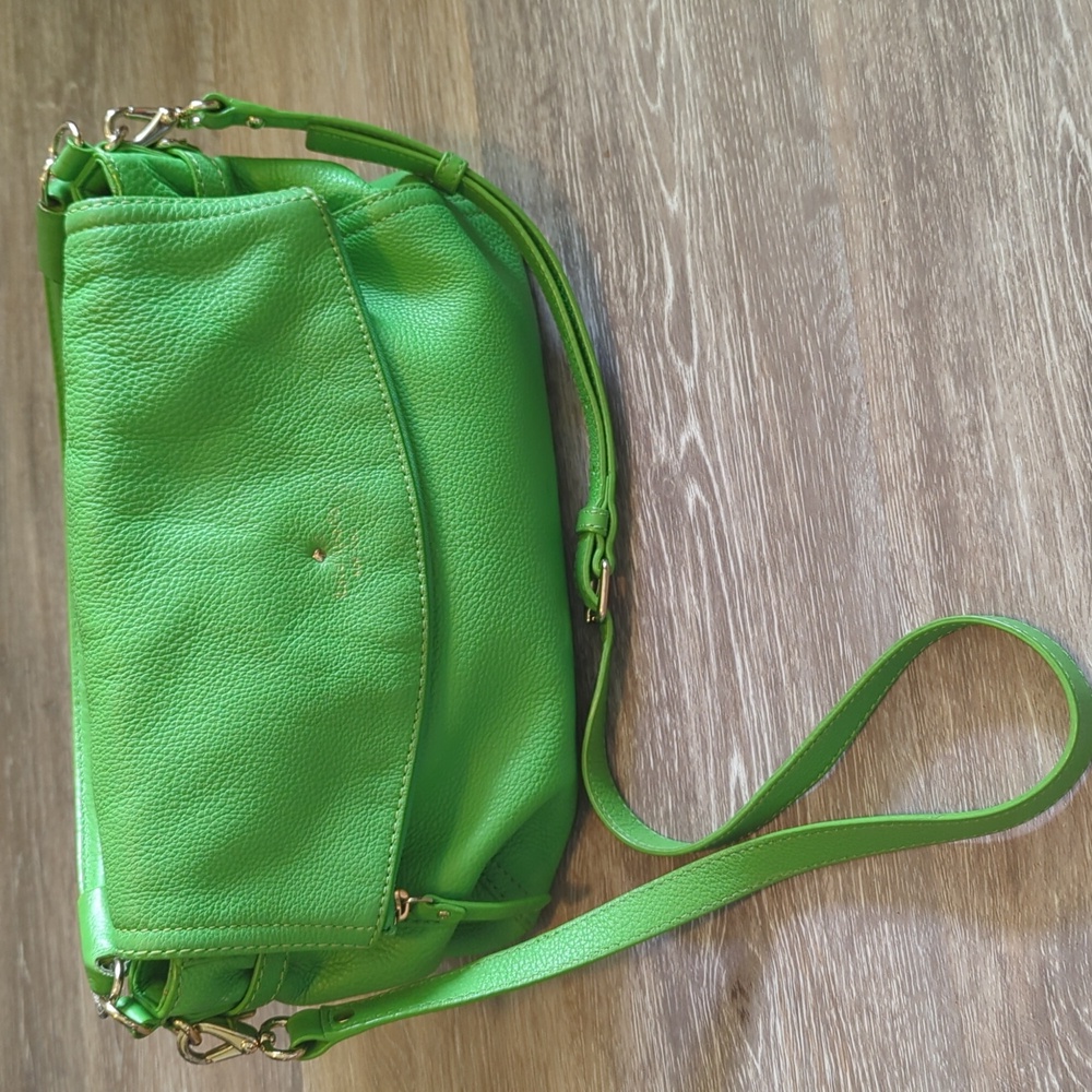 Kate Spade Lime green leather bag